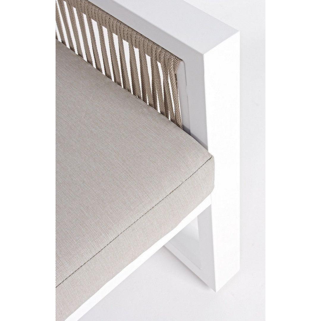 Lauko poilsio komplektas CAPTIVA, baltas