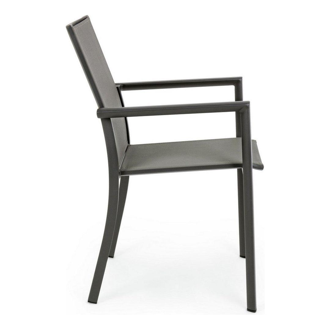Lauko kėdė KONNOR CHARCOAL