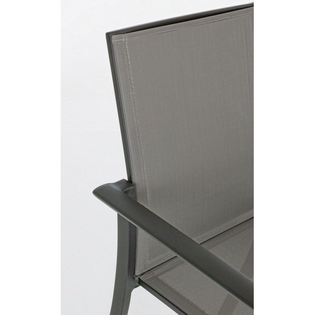 Lauko kėdė KONNOR CHARCOAL