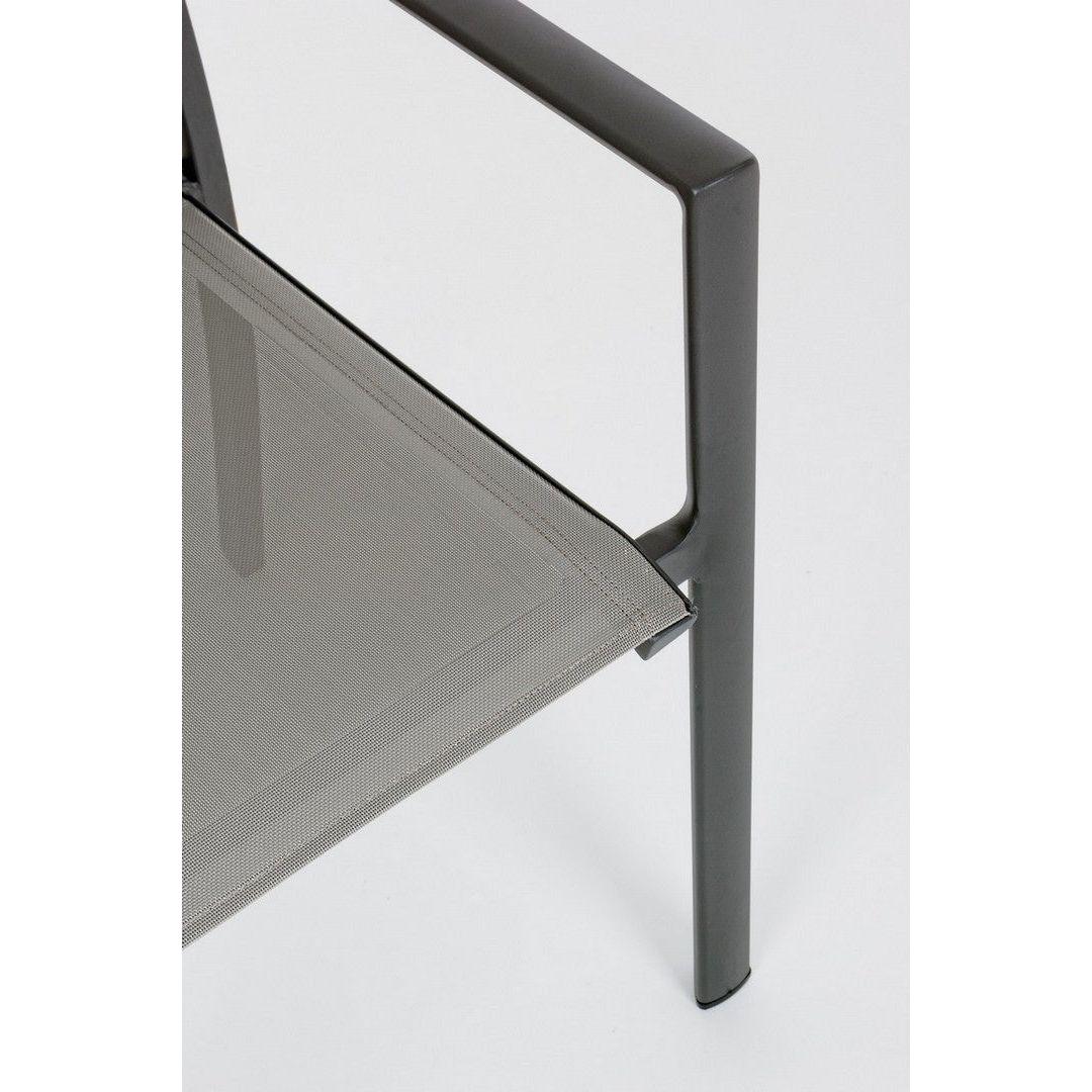 Lauko kėdė KONNOR CHARCOAL