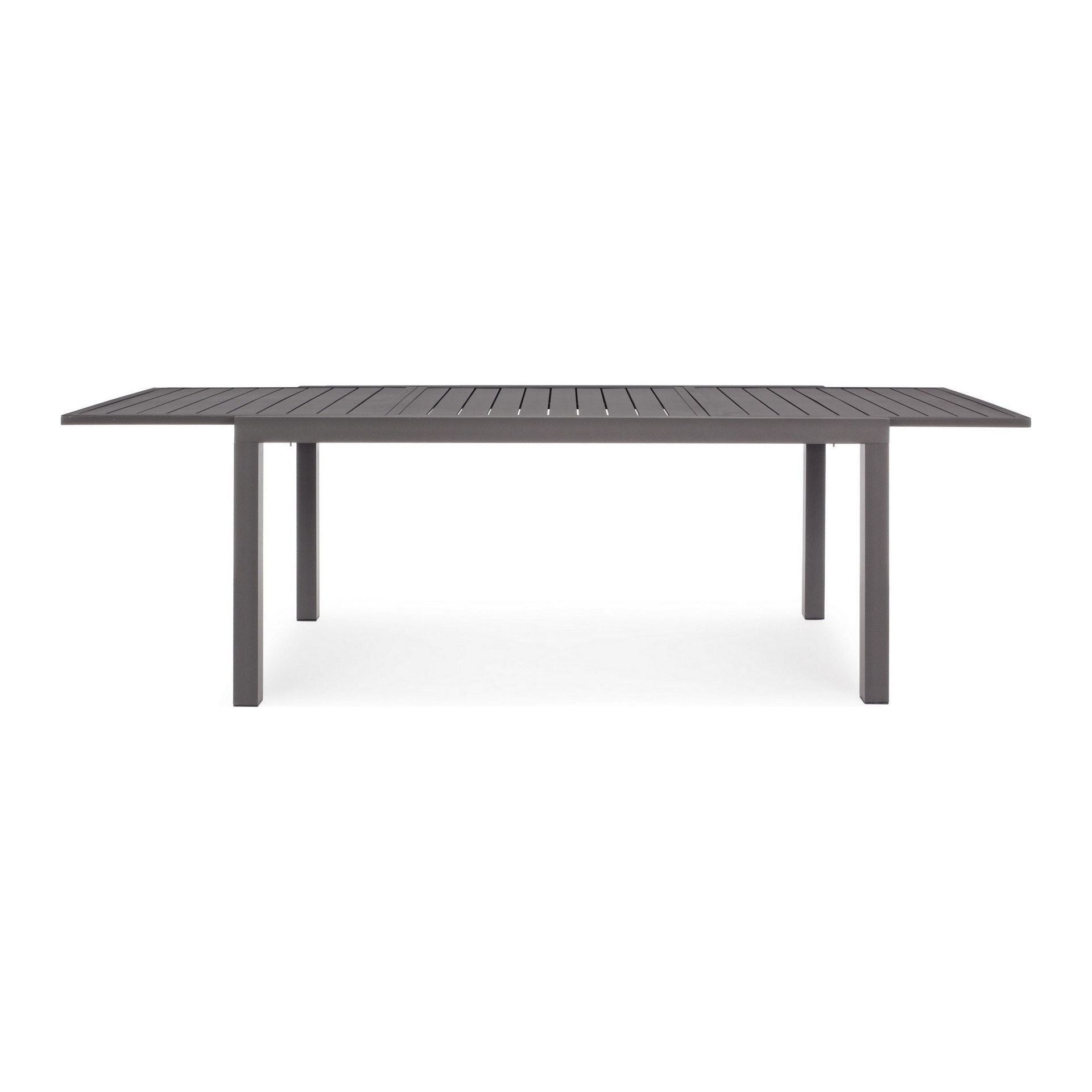 Outdoor dining table HILDE COFFEE, 160-240X90