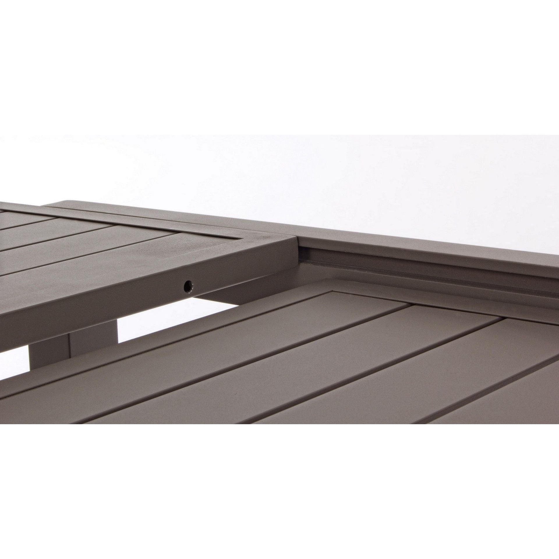 Outdoor dining table HILDE COFFEE, 160-240X90