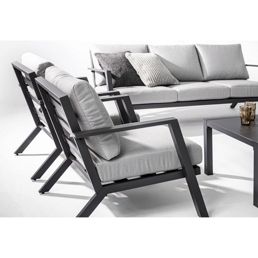 Lauko poilsio komplektas HARLEY CHARCOAL