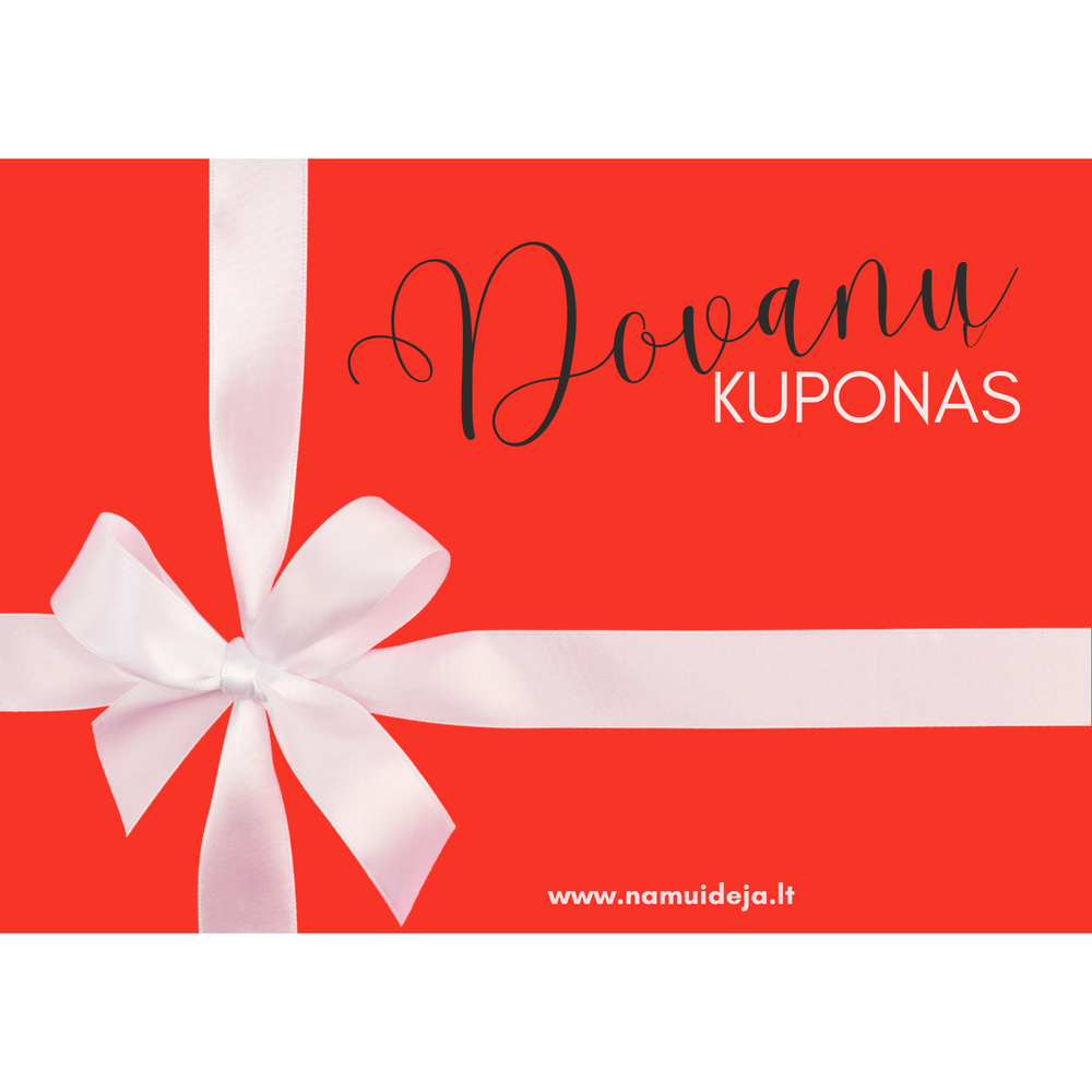 Šventinis dovanų kuponas