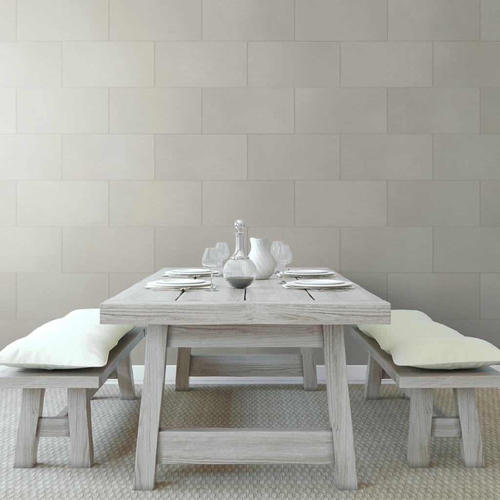 Grosfillex Sienos plokštės Gx Wall+, 11vnt., šviesiai pilkos, 30x60cm