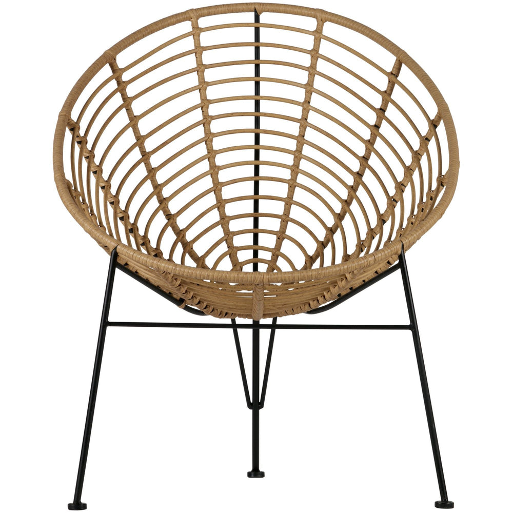 JANE LOUNGE CHAIR NATURAL