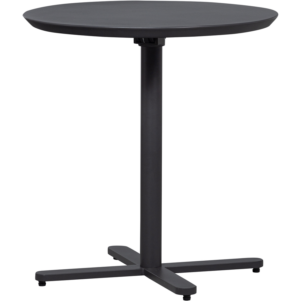 LIANA FOLDING TABLE ALUMINIUM ANTHRACITE 72xØ70CM