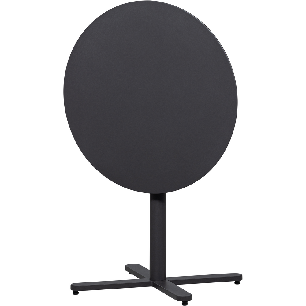 LIANA FOLDING TABLE ALUMINIUM ANTHRACITE 72xØ70CM