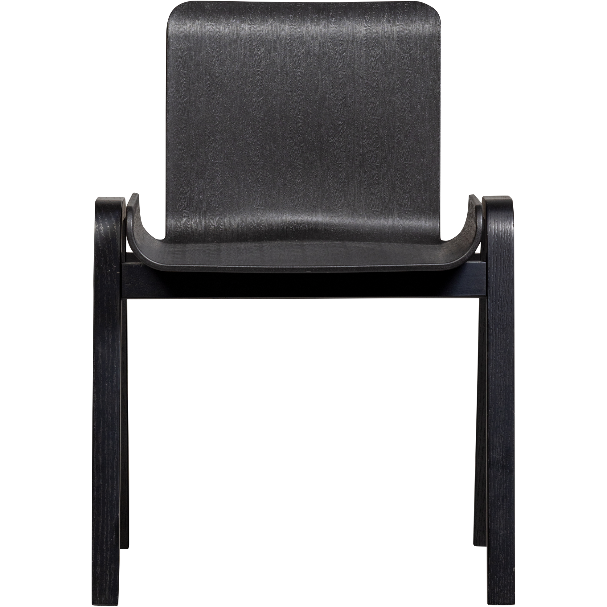 Išskirtinė valgomojo kėdė MOLLY, juoda spalva