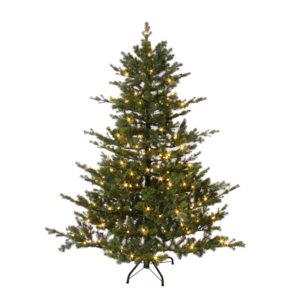 Dirbtinė kalėdinė eglutė, natūrali žalia 300LED EU 215cm