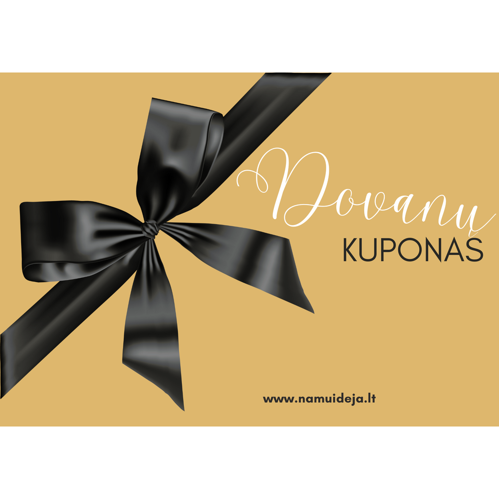 Šventinis dovanų kuponas