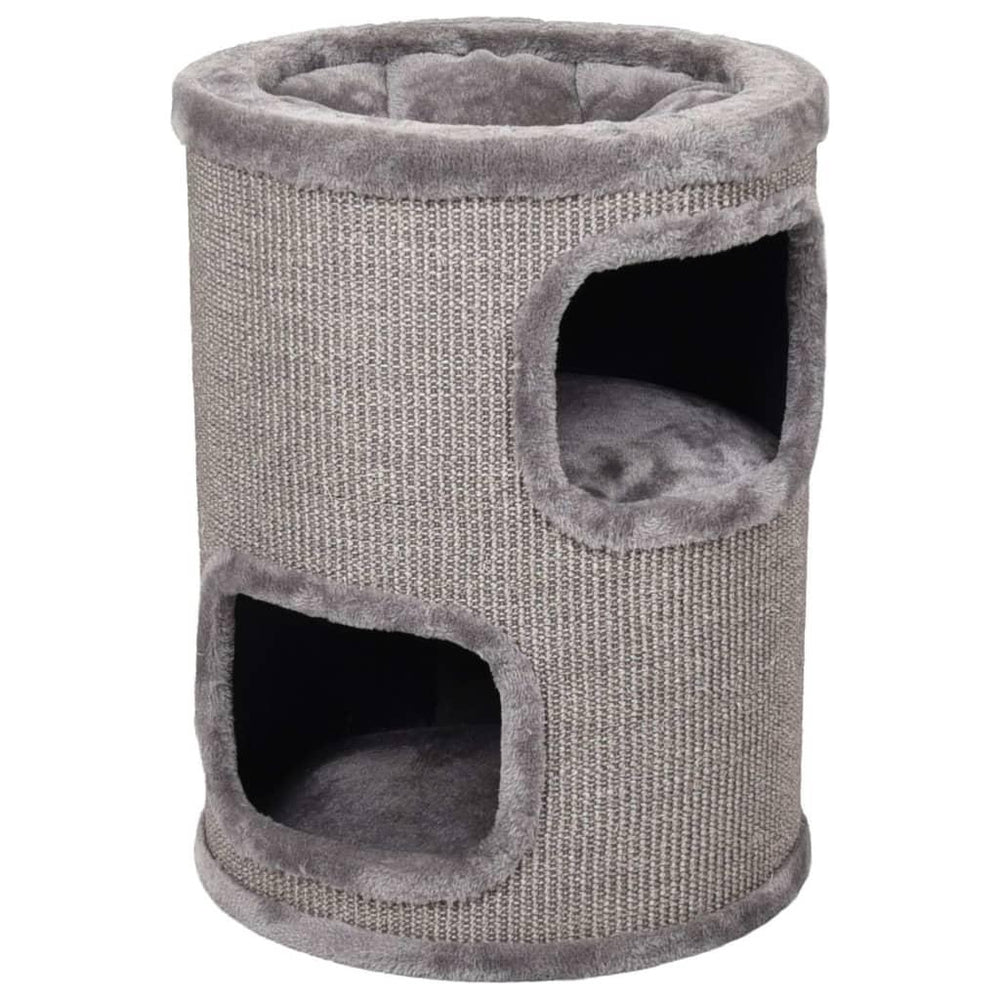 FLAMINGO Draskyklė katėms-statinė Enes, pilkos spalvos, 42x42x56cm, S