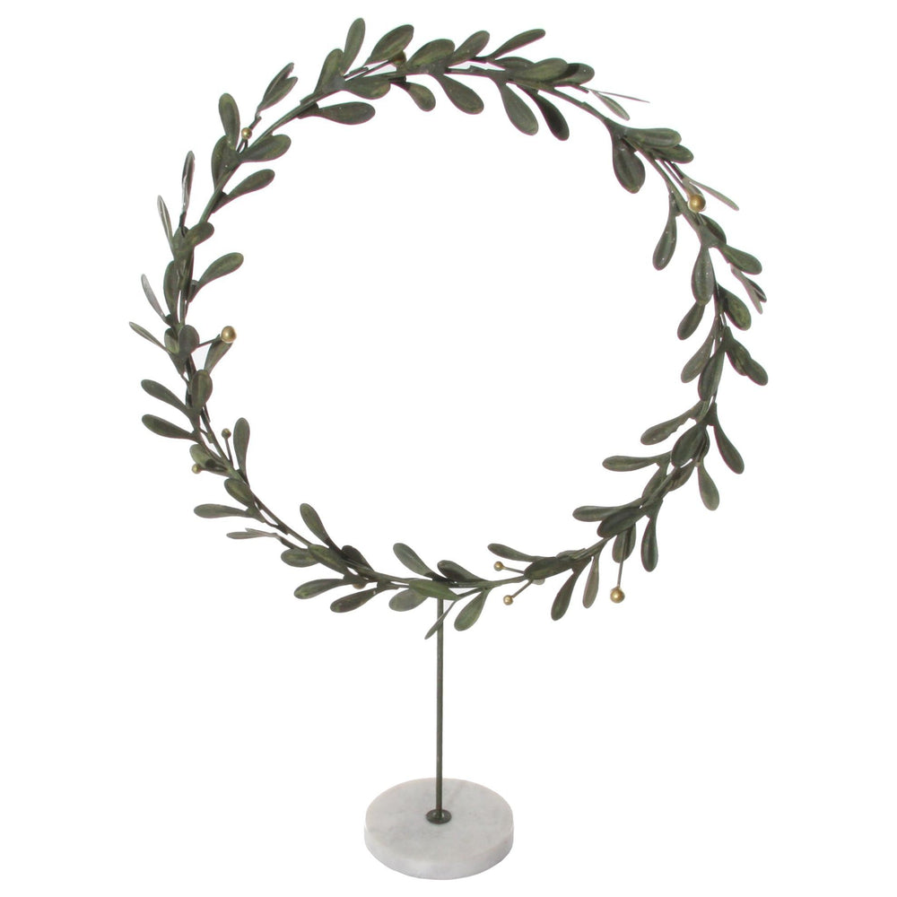 Kalėdinė Dekoracija "Mistletoe", Su Marmuriniu Stovu, 50cm