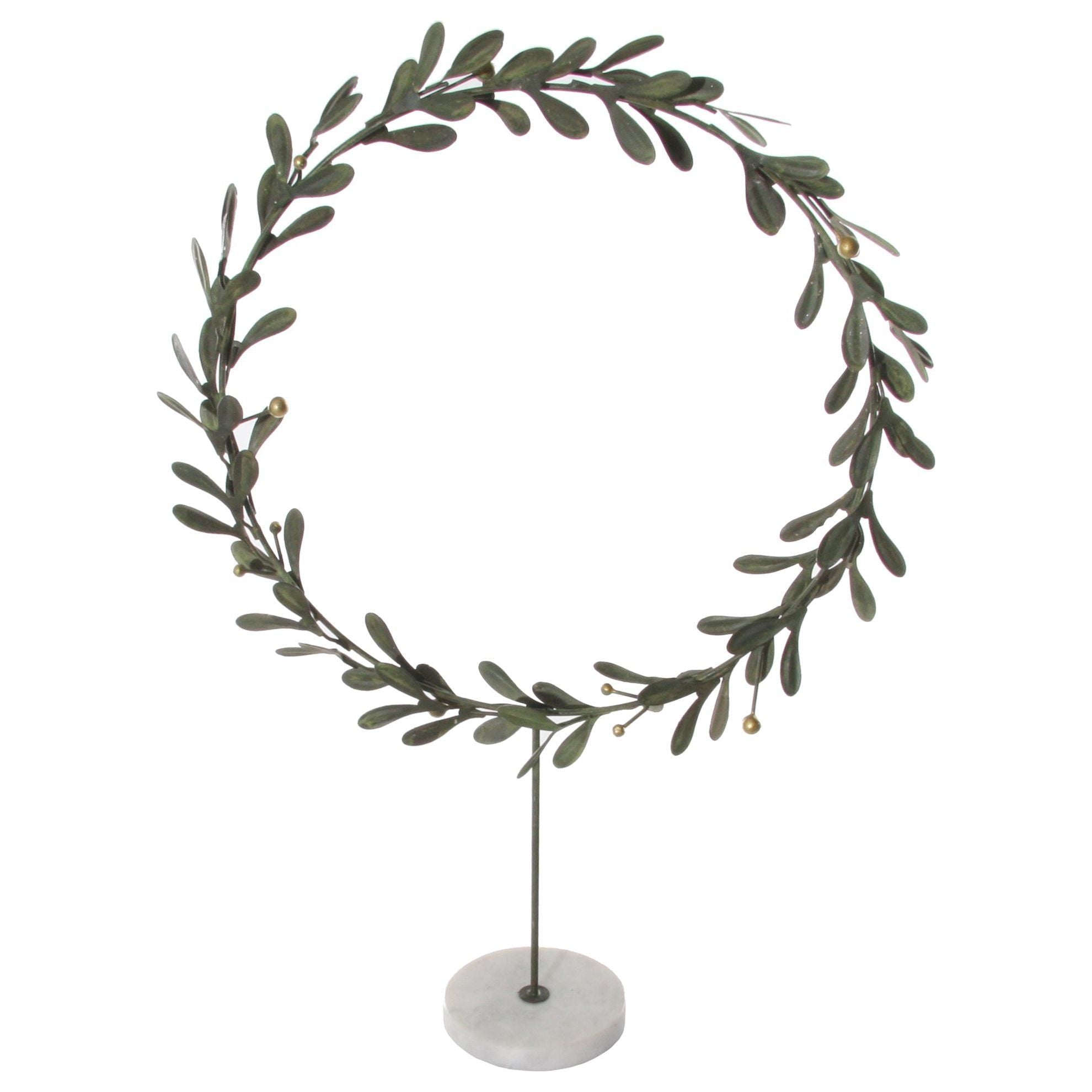Kalėdinė Dekoracija "Mistletoe", Su Marmuriniu Stovu, 50cm