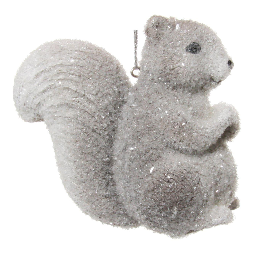 Kalėdinis figūrinis žaisliukas voverytė, 8 cm