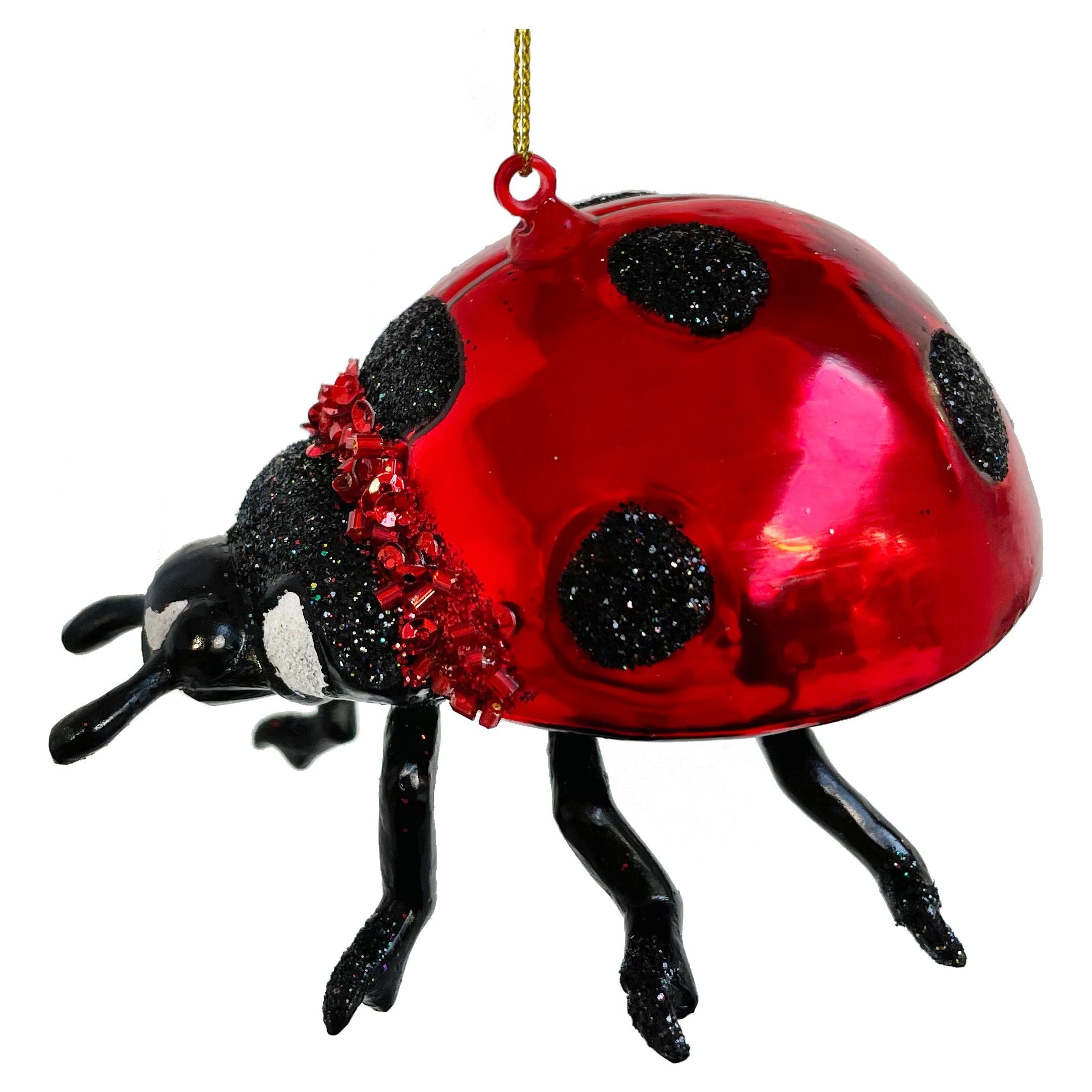 Glass bee 10cm