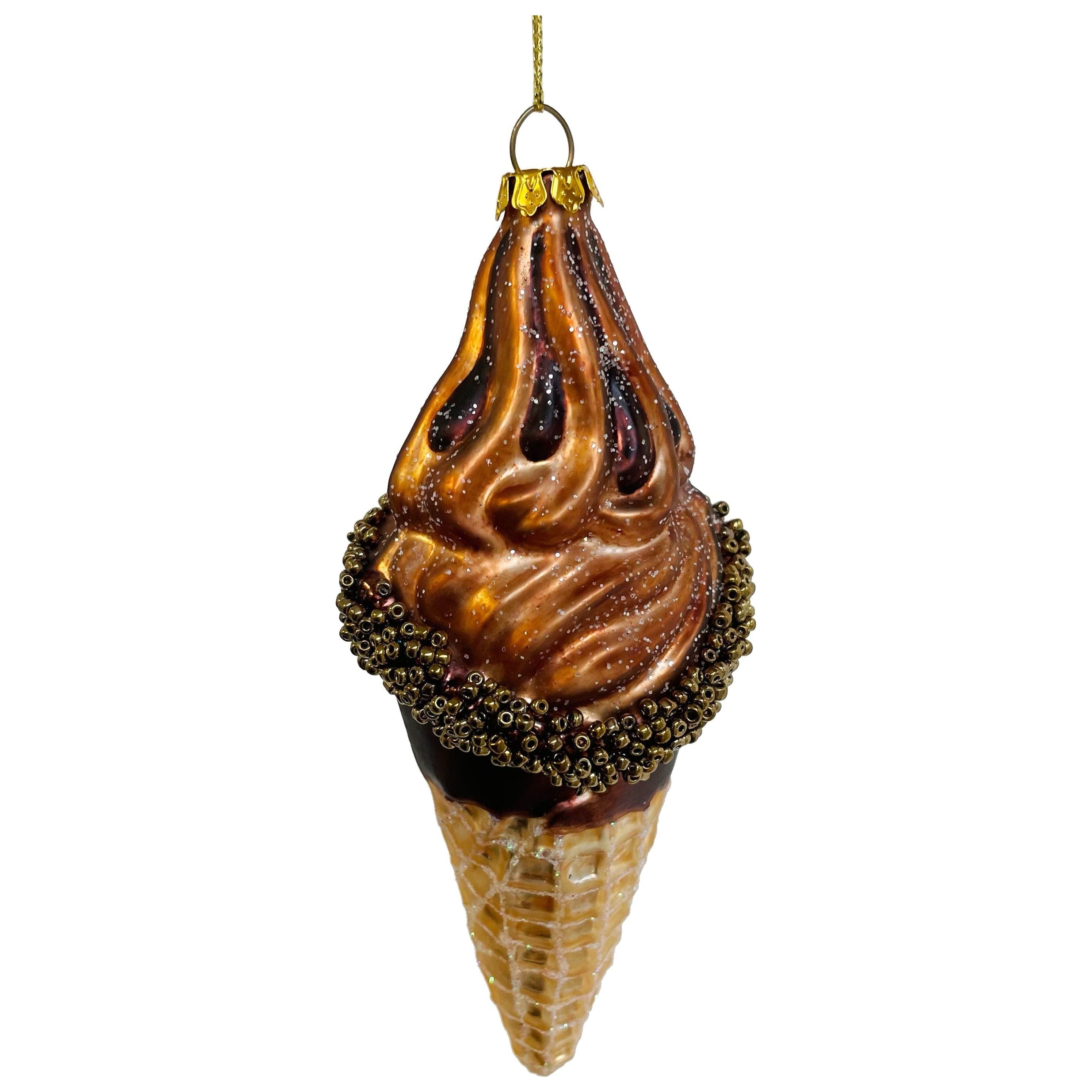 Ice cream Christmas tree ornament 14 cm