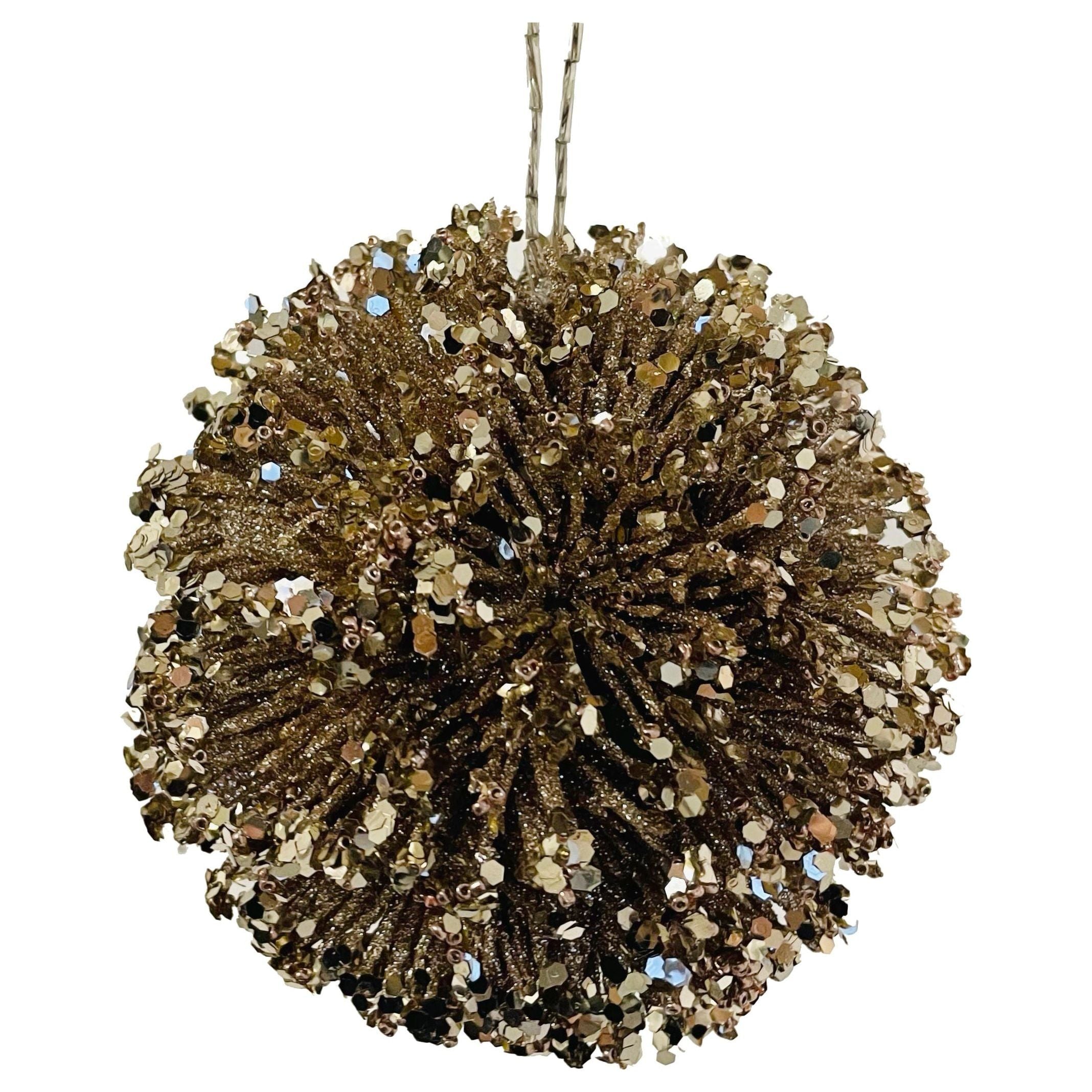 Glitter bauble 12cm