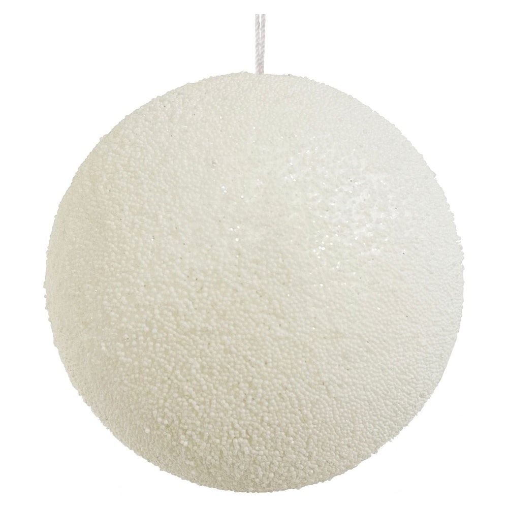 Baltas burbulas, sniego imitacija 8cm