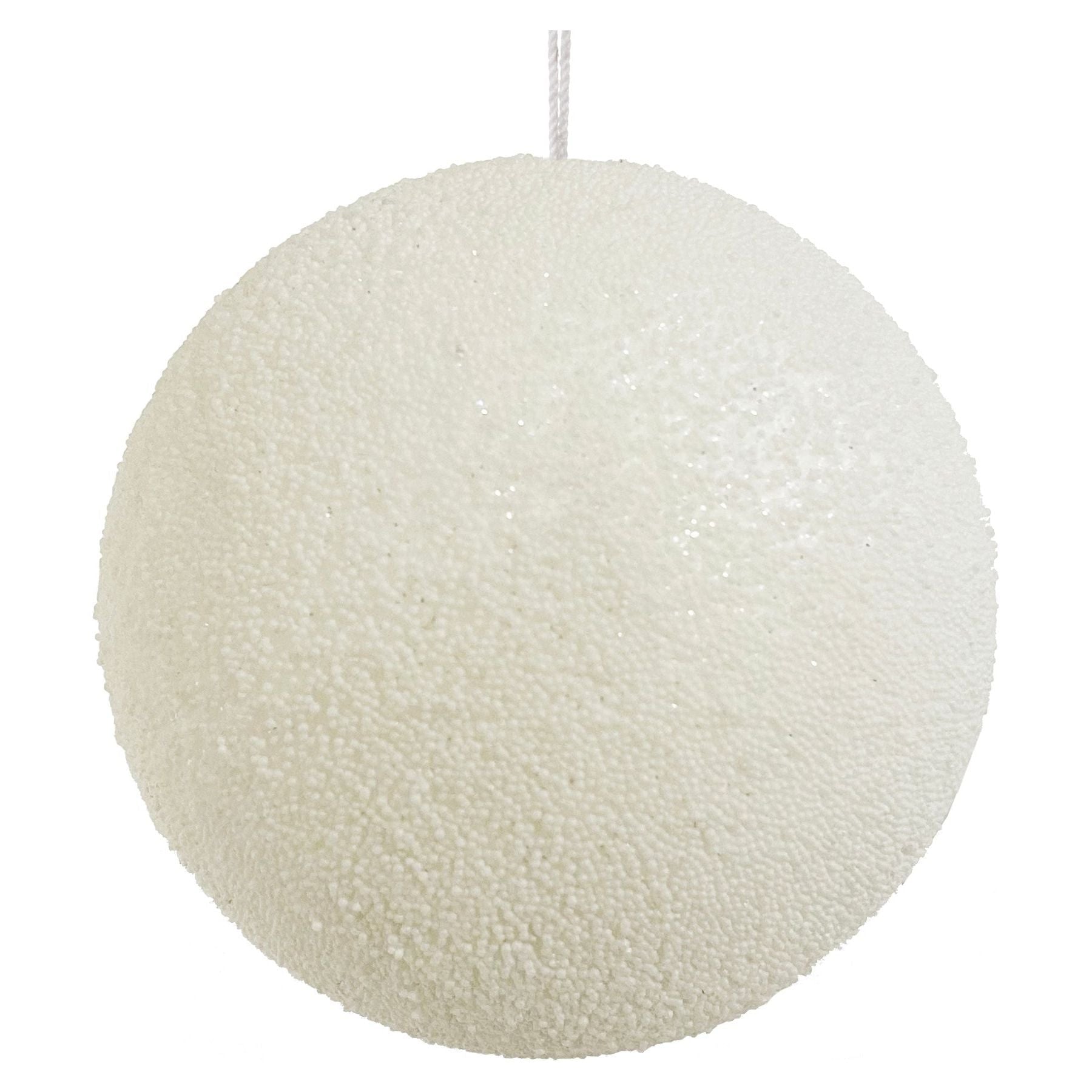 Baltas burbulas, sniego imitacija 8cm