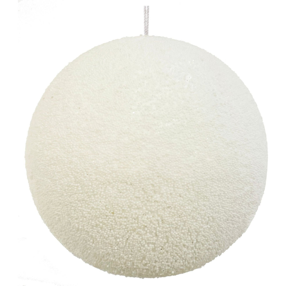 Baltas burbulas, sniego imitacija 10cm