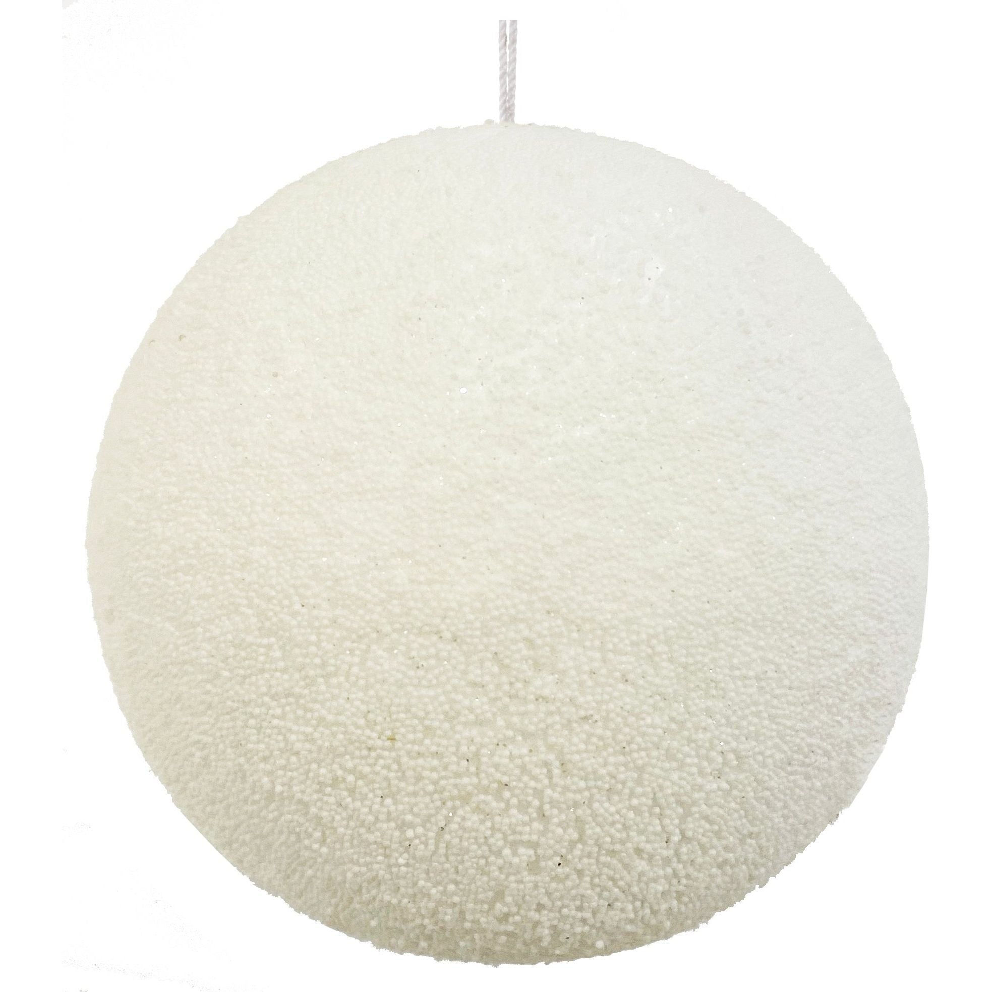 Baltas burbulas, sniego imitacija 10cm