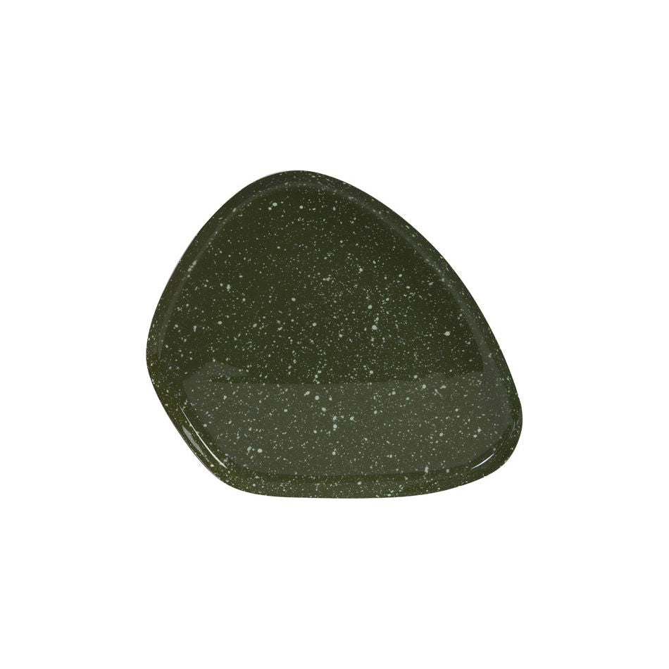 Moulet' dekoratyvinė lėkštutė, žalia, 25x21 cm