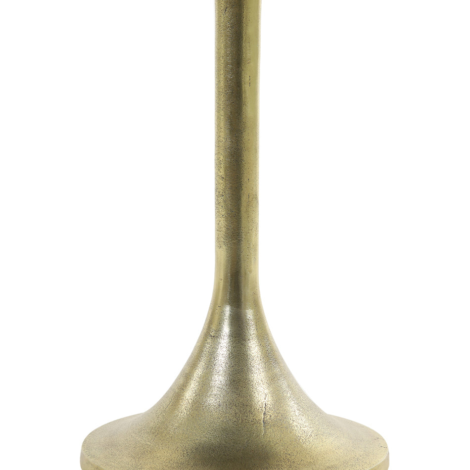 Šoninis staliukas RICKERD, Ø48x53 cm, žalia spalva, marmuras/metalas