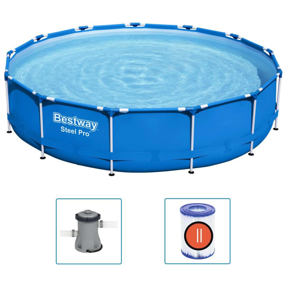 Bestway Steel Pro Karkasinis baseinas, 396x84cm