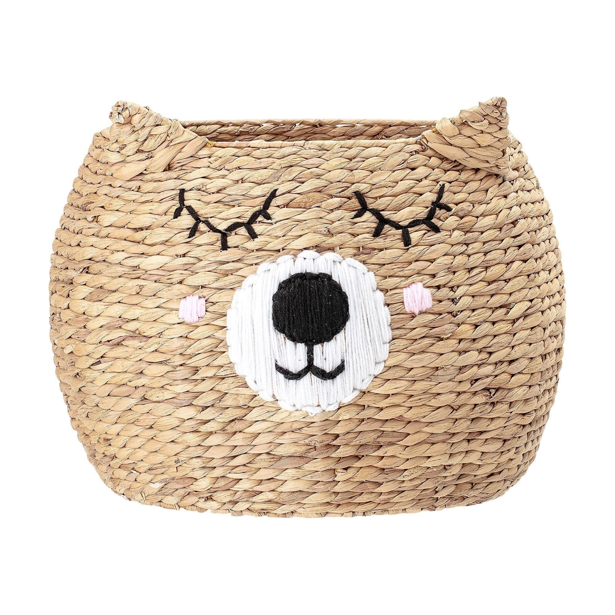 Žaislų krepšys EMAN, natūrali, vandens hiacinta