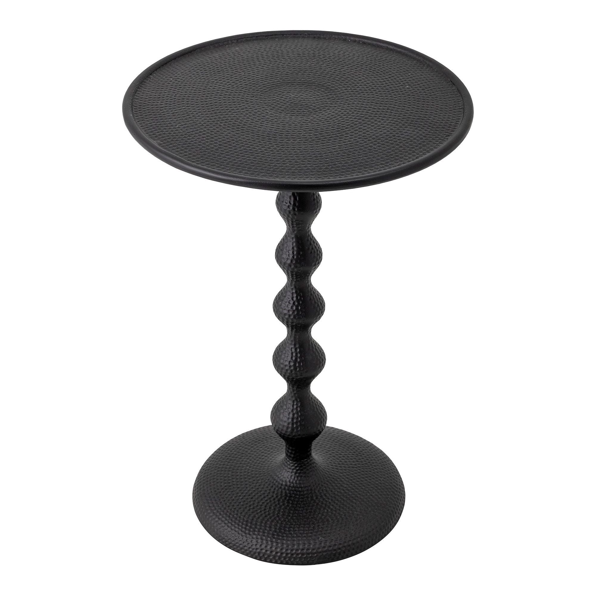 "ANKA" šoninis staliukas, juoda spalva, aliuminis