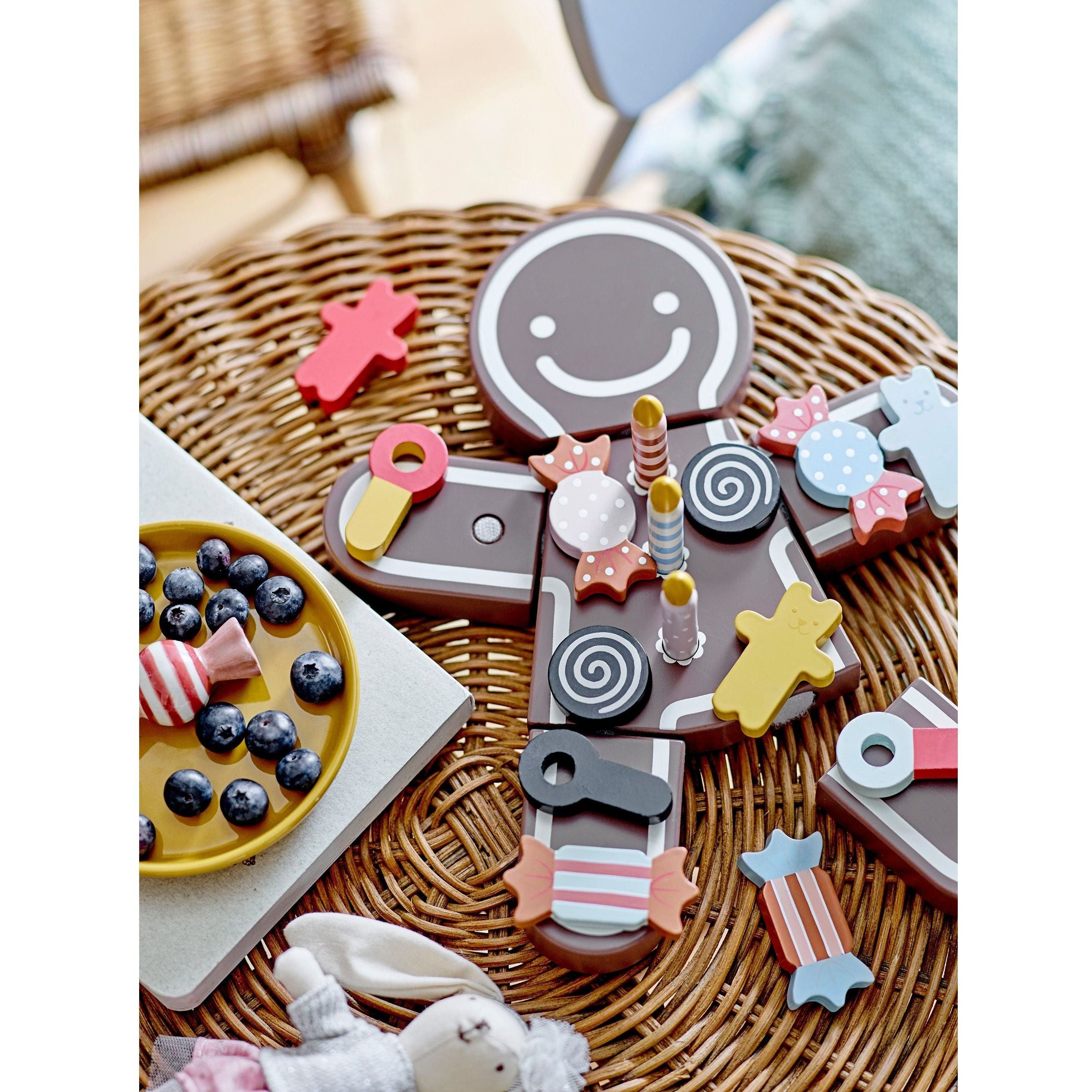 Vaikiška kėdė GUGGA, pilka spalva, faneros plokštė