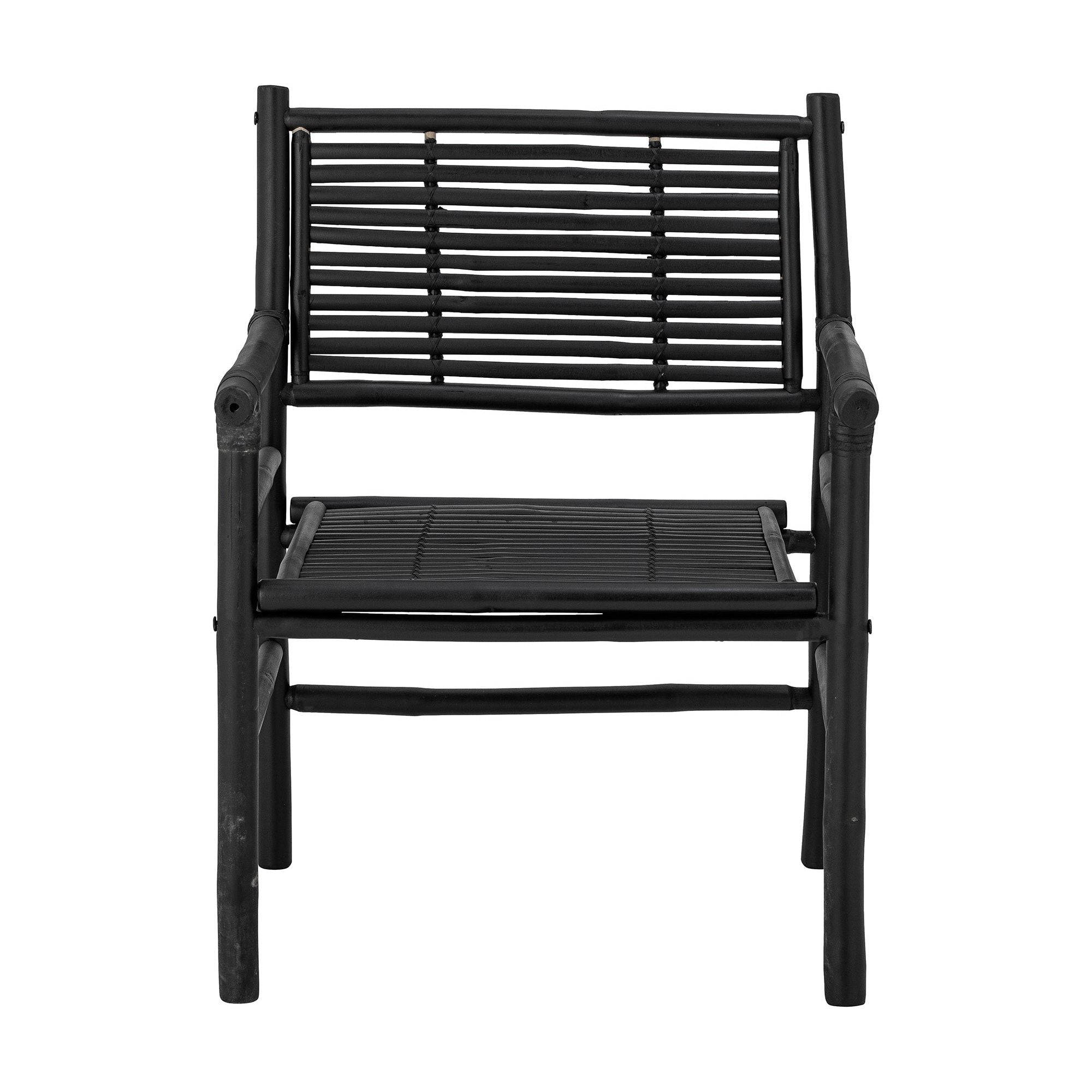 'Coen' poilsio kėdė, juoda, bambukas