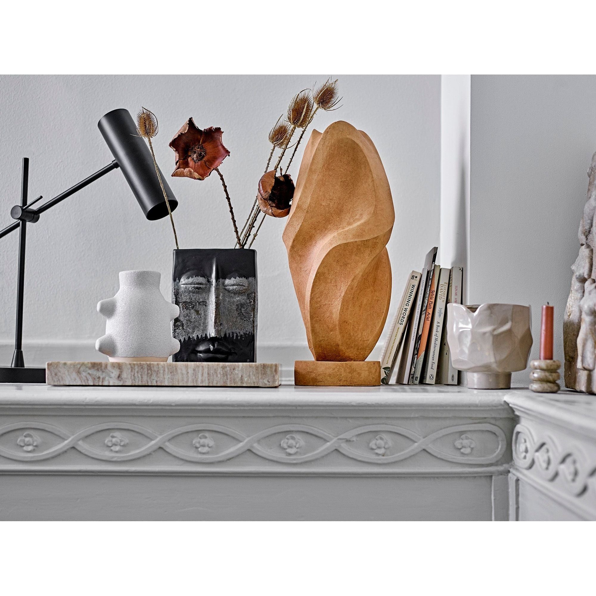 Dekoracija DELIER, rudos spalvos