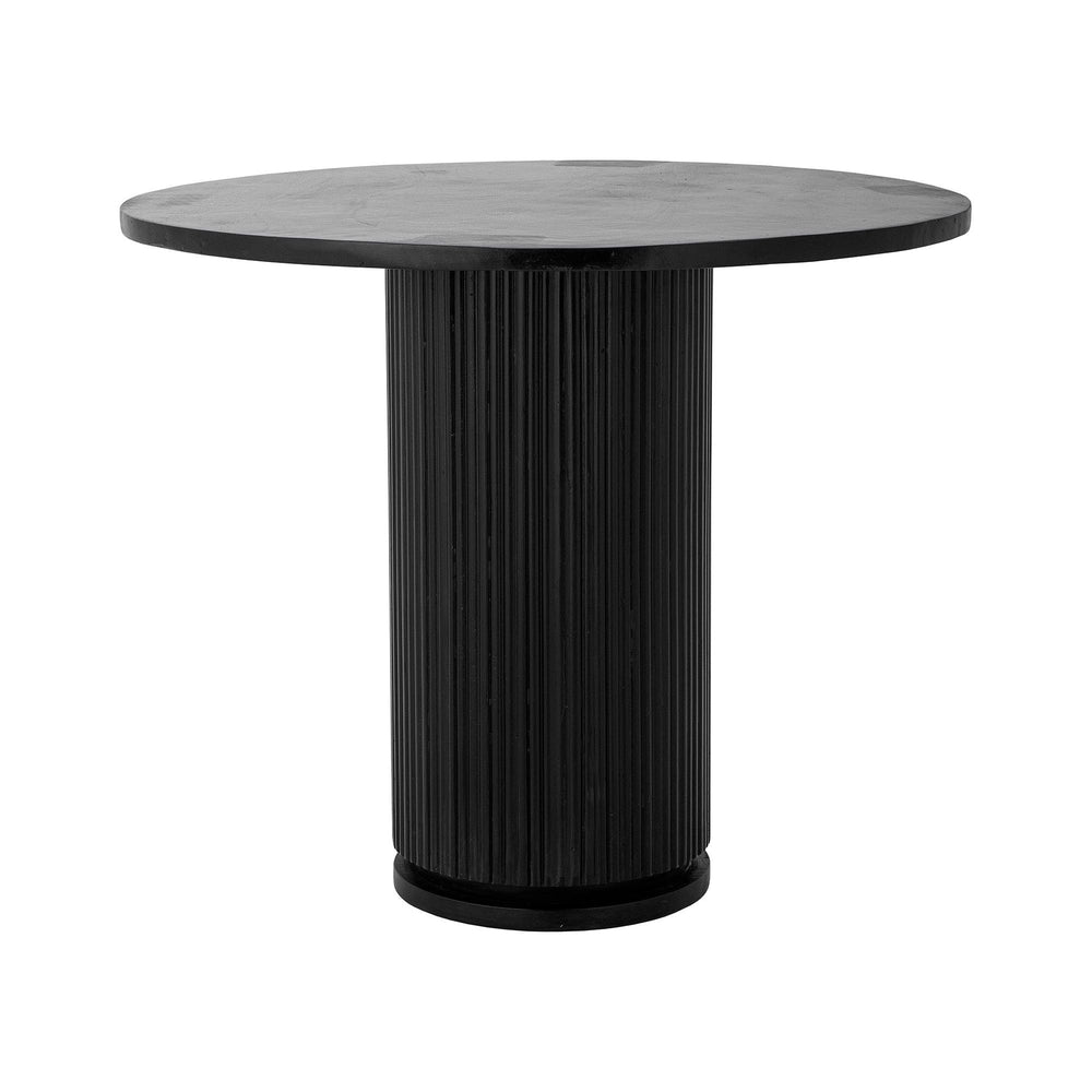 'Porto' valgomasis stalas, juodas, mango mediena