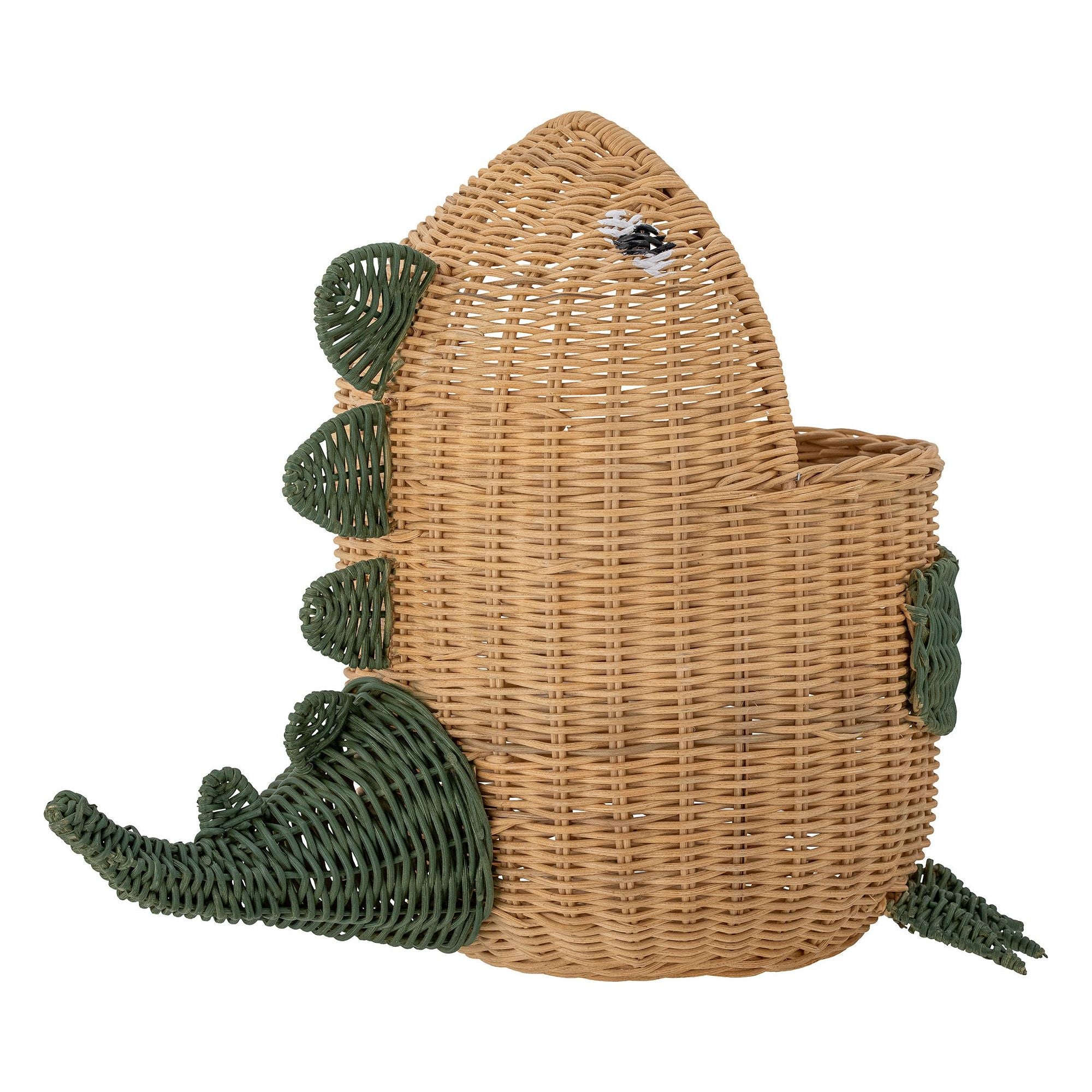 Žaislų krepšys EDDI, natūrali, rotangas