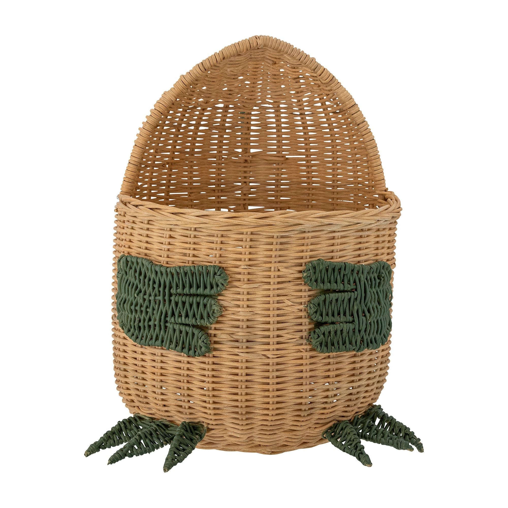 Žaislų krepšys EDDI, natūrali, rotangas