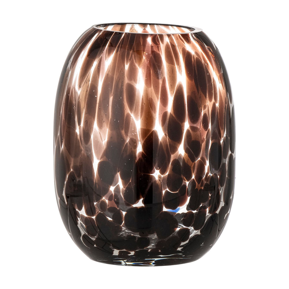 'Crister' Vaza, ruda, stiklinė