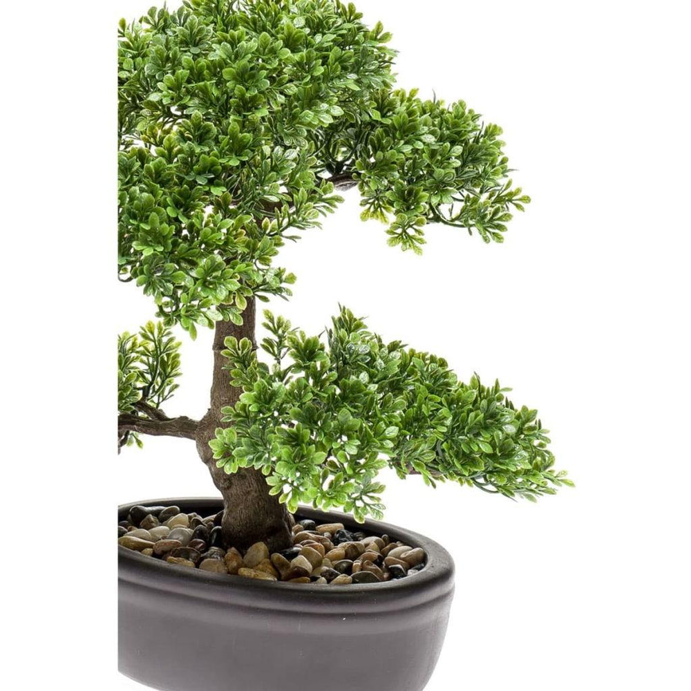 Emerald Dirbtinis fikusas, mini bonsai medis, žalias, 32cm, 420002