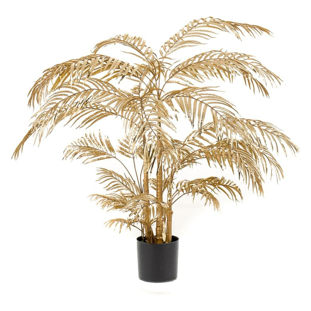Emerald Dirbtinė palmė Areka, auksinės spalvos, 145cm