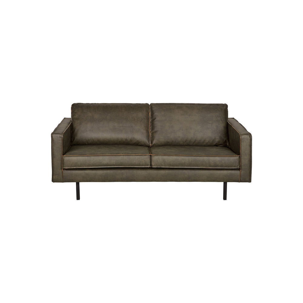 "Rodeo" 1.5 Vietų Sofa, Perdirbta Oda, Army Spalva