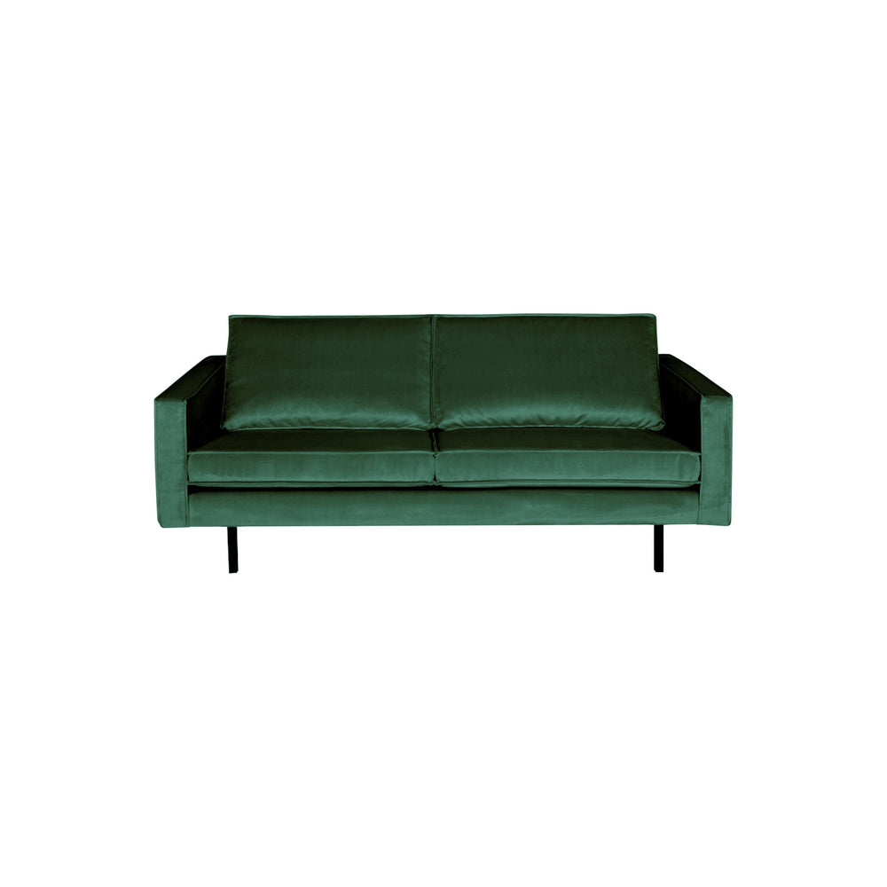 2.5 vietų sofa RODEO, Aksomas, Žalia Spalva