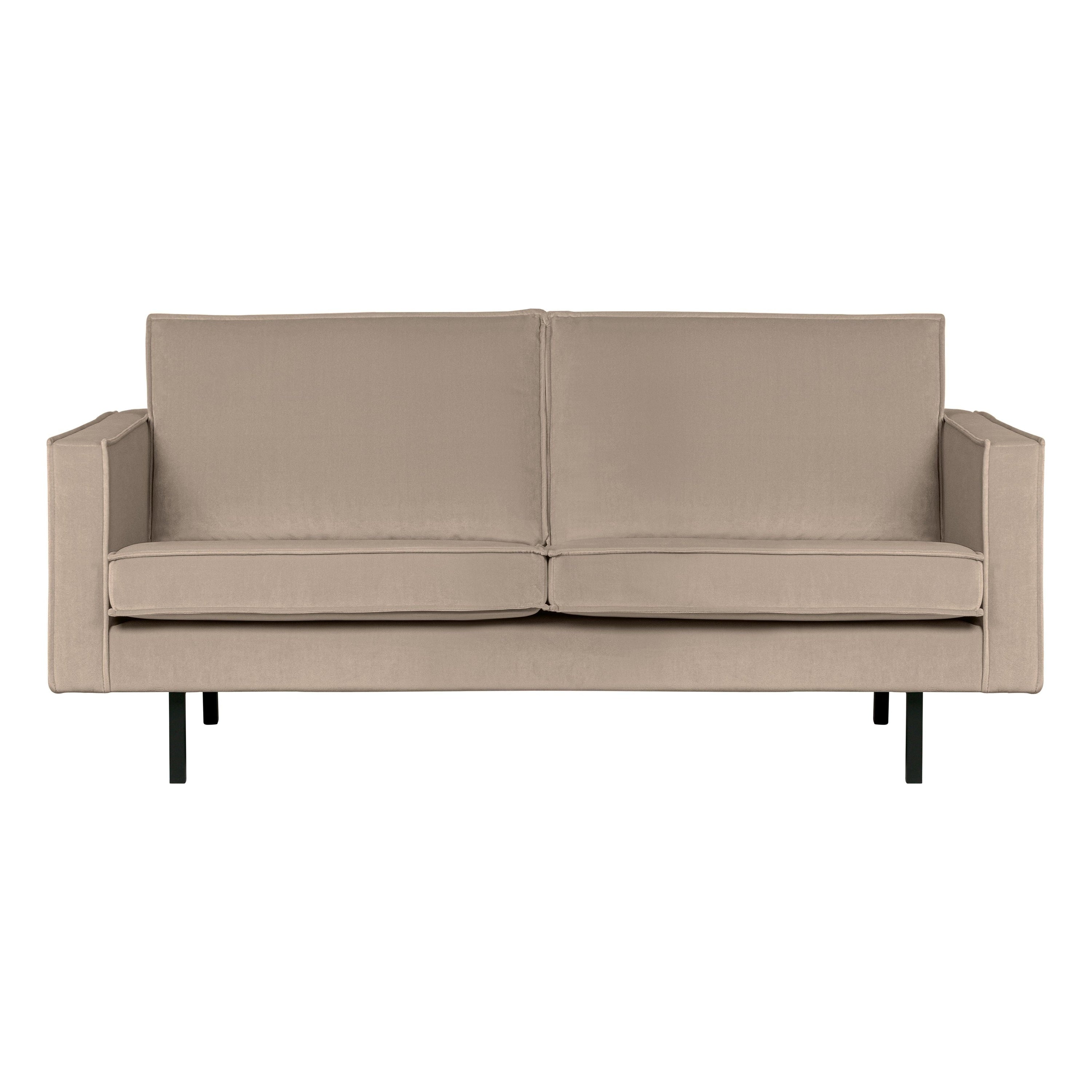 2.5 vietų sofa RODEO, aksomas, chaki