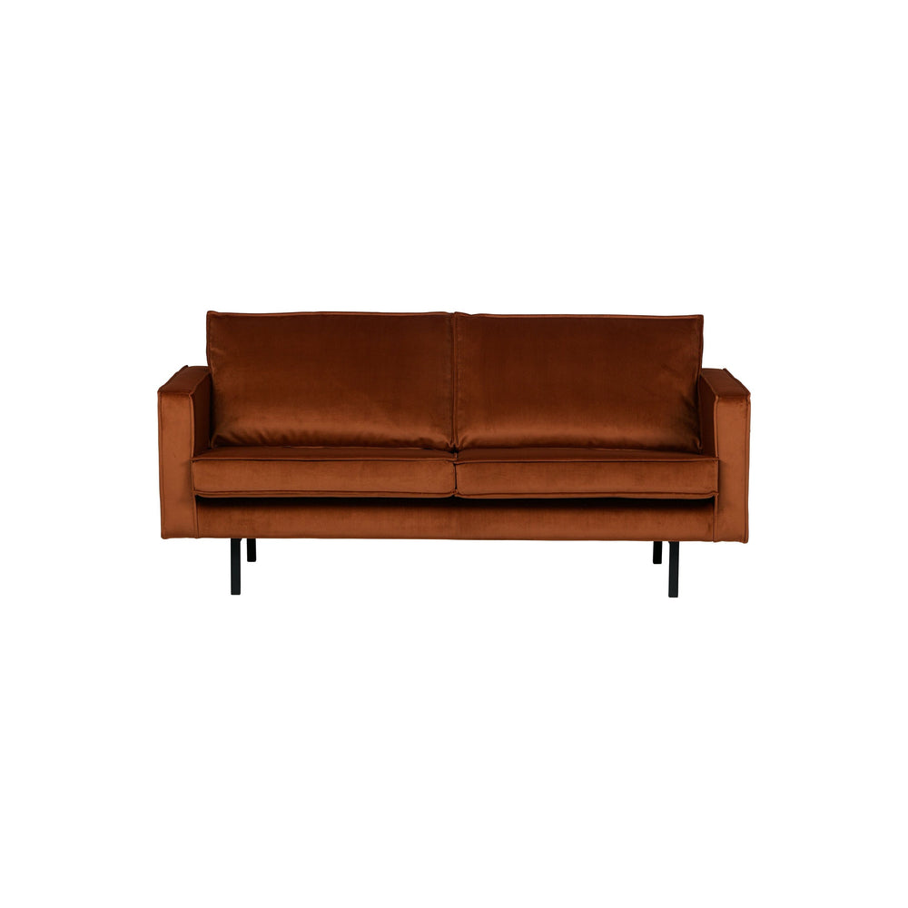 2.5 vietų sofa RODEO, Aksomas, Rūdžių Spalva