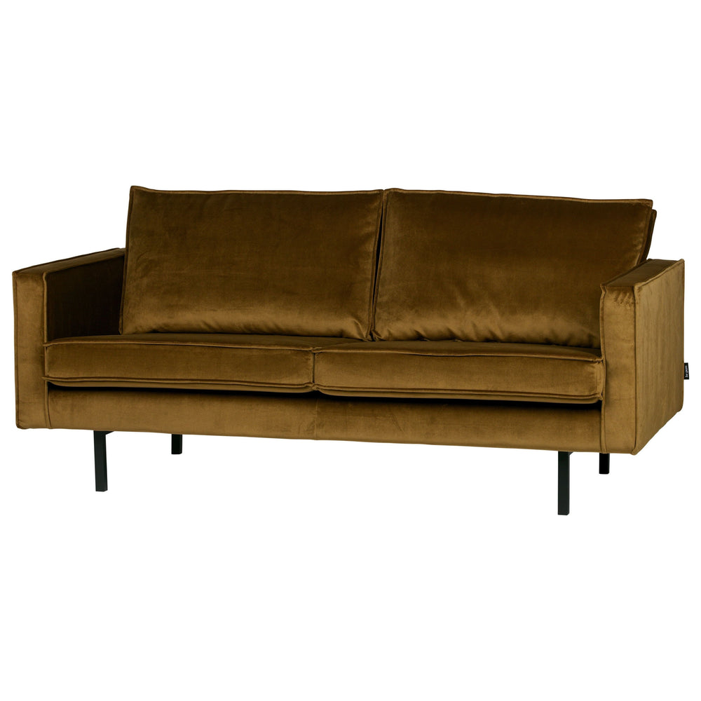 2.5 vietų sofa RODEO, Aksomas, Medaus Spalva
