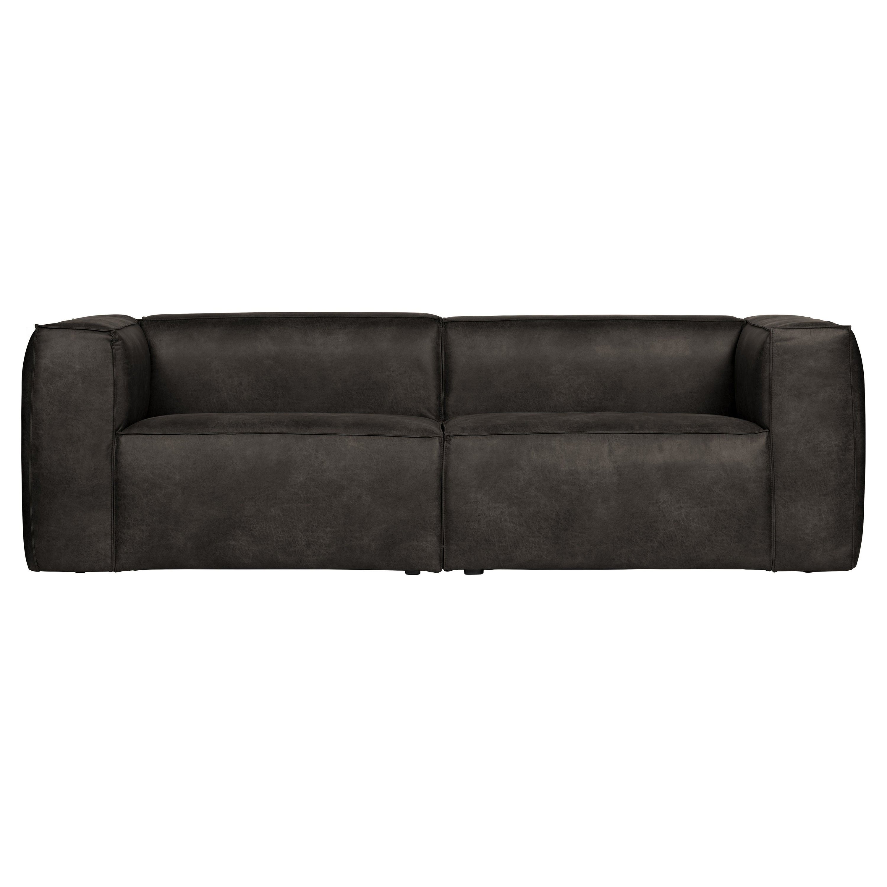 Sofa BEAT, juodos spalvos oda