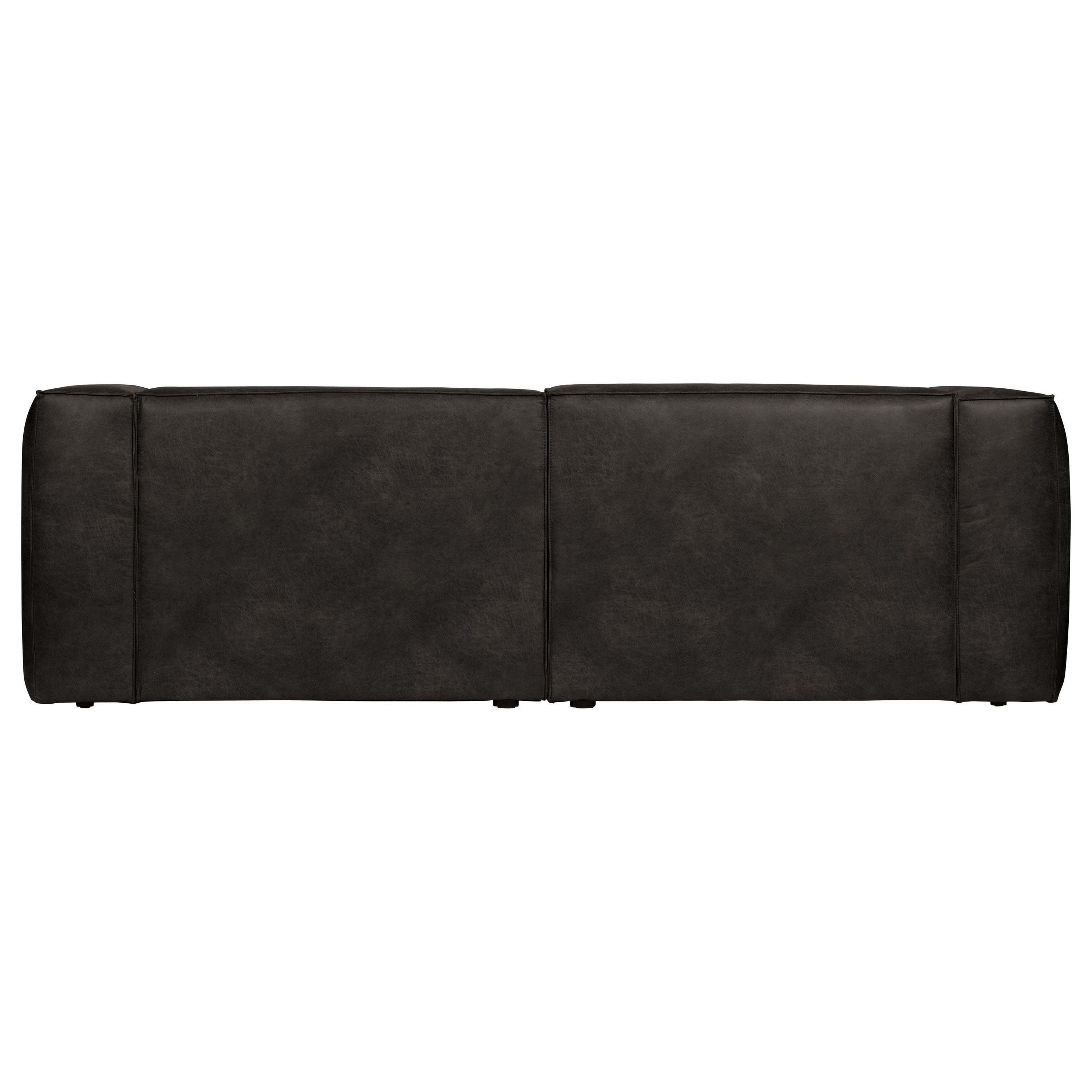 Sofa BEAT, juodos spalvos oda