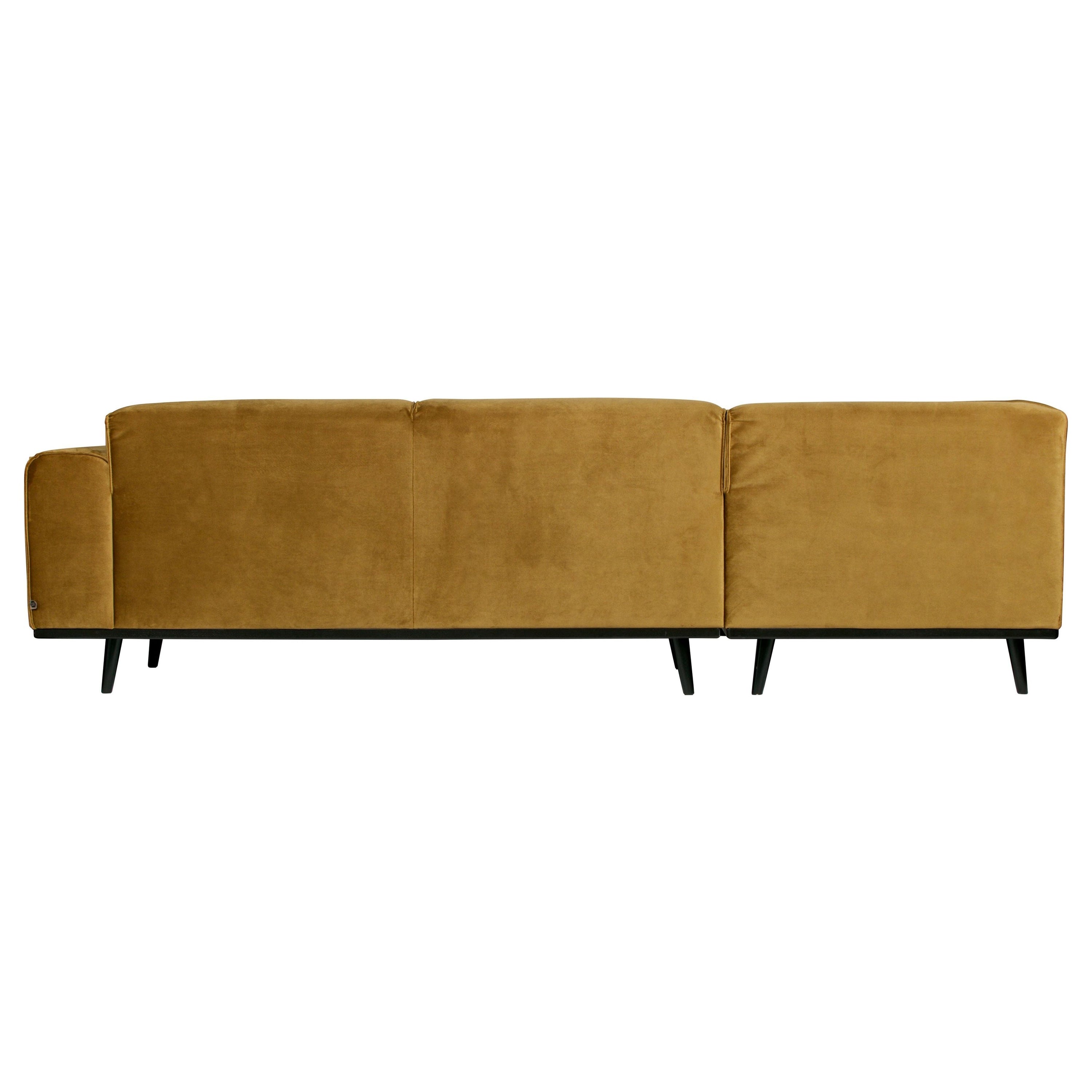 Kampinė sofa "STATEMENT", kairė pusė, medaus spalva
