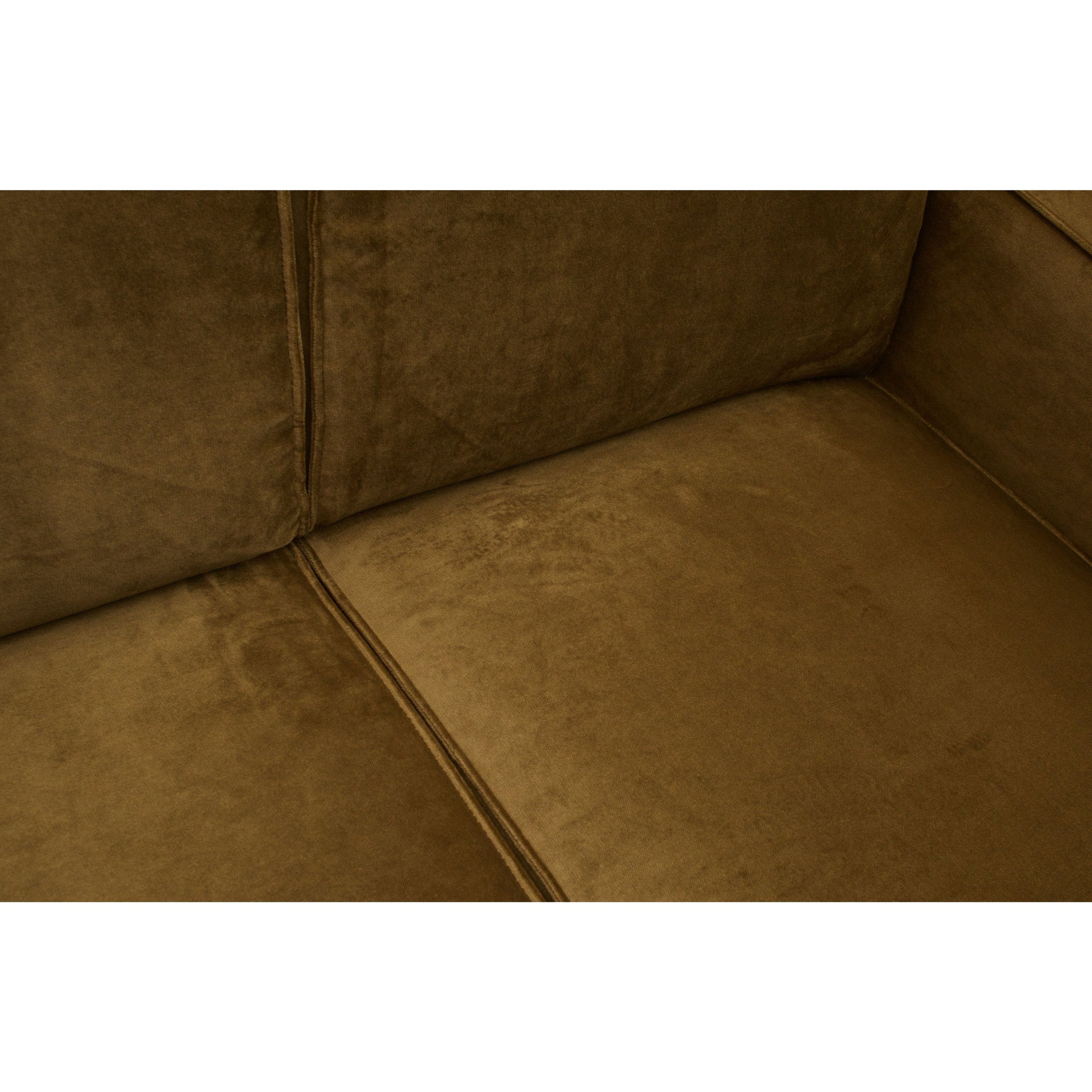 Kampinė sofa "STATEMENT", kairė pusė, medaus spalva