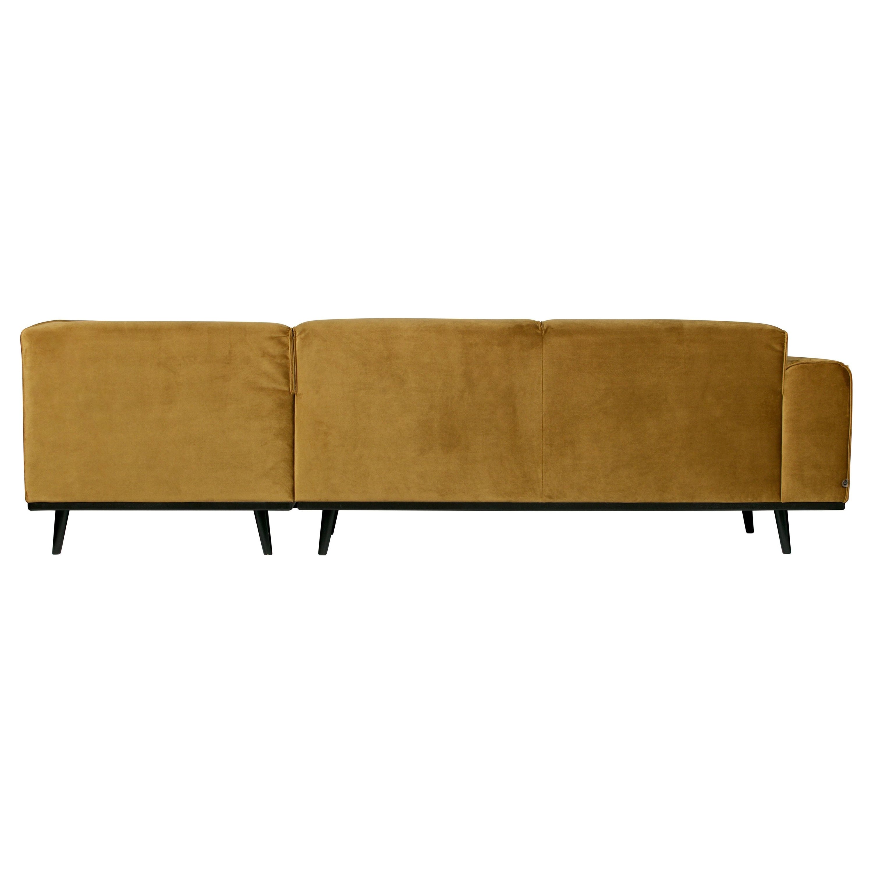 Kampinė sofa "STATEMENT", dešinė pusė, medaus spalva